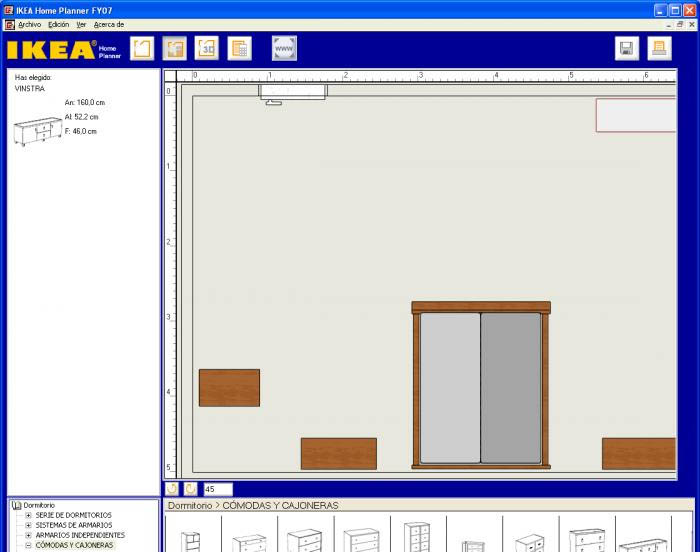 IKEA Home Planner Bedroom - DiseÃ±a dormitorios 3D facilmente Software ...